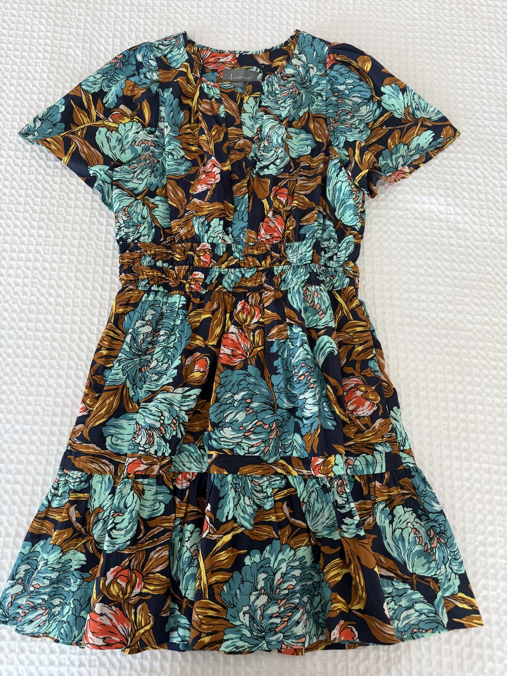 Anthropologie Somerset Mini Floral Dress M